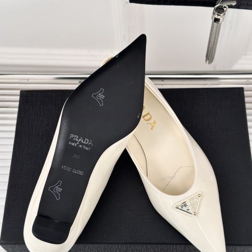 Replica Prada Flat Shoes For Women #1198428 $112.00 USD for Wholesale