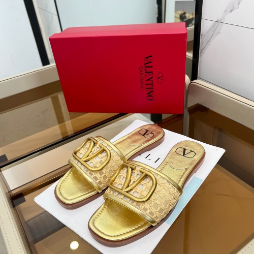 Valentino Slippers For Women #1198487 $85.00 USD, Wholesale Replica Valentino Slippers