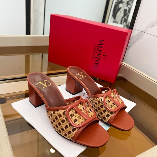 Replica Valentino Slippers For Women #1198491 $88.00 USD for Wholesale