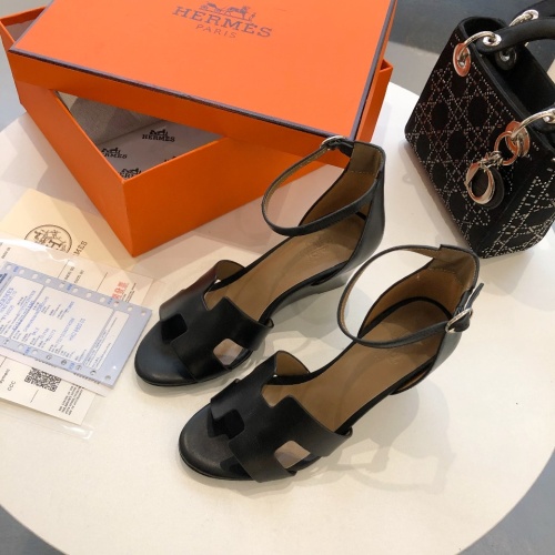 Replica Hermes Sandal For Women #1198500 $96.00 USD for Wholesale