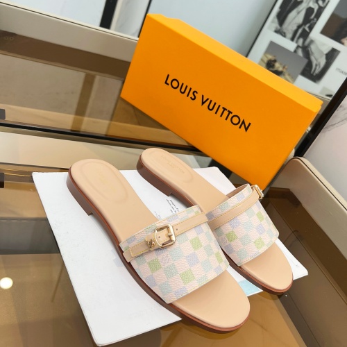 Replica Louis Vuitton Slippers For Women #1198501 $82.00 USD for Wholesale