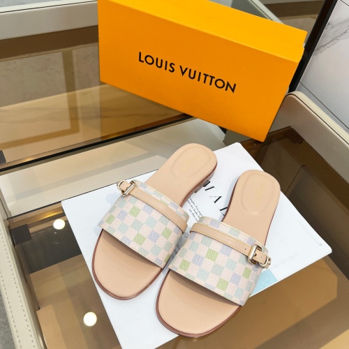 Replica Louis Vuitton Slippers For Women #1198501 $82.00 USD for Wholesale