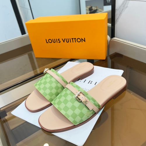 Louis Vuitton Slippers For Women #1198503 $82.00 USD, Wholesale Replica Louis Vuitton Slippers