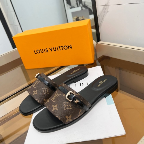 Louis Vuitton Slippers For Women #1198504 $82.00 USD, Wholesale Replica Louis Vuitton Slippers