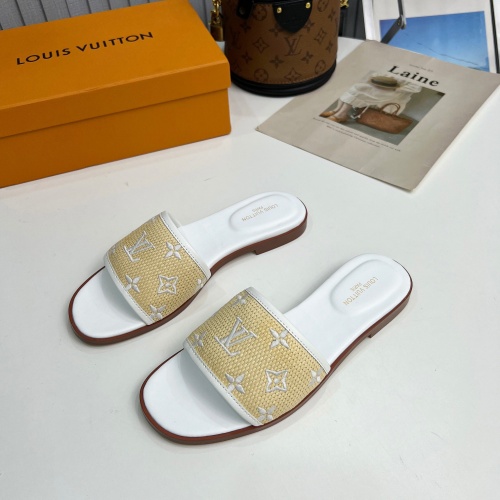 Louis Vuitton Slippers For Women #1198505 $85.00 USD, Wholesale Replica Louis Vuitton Slippers