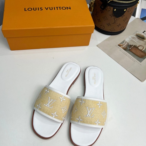 Replica Louis Vuitton Slippers For Women #1198505 $85.00 USD for Wholesale