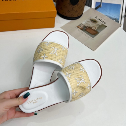 Replica Louis Vuitton Slippers For Women #1198505 $85.00 USD for Wholesale