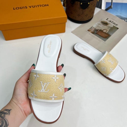 Replica Louis Vuitton Slippers For Women #1198505 $85.00 USD for Wholesale