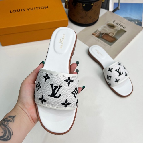 Replica Louis Vuitton Slippers For Women #1198507 $85.00 USD for Wholesale