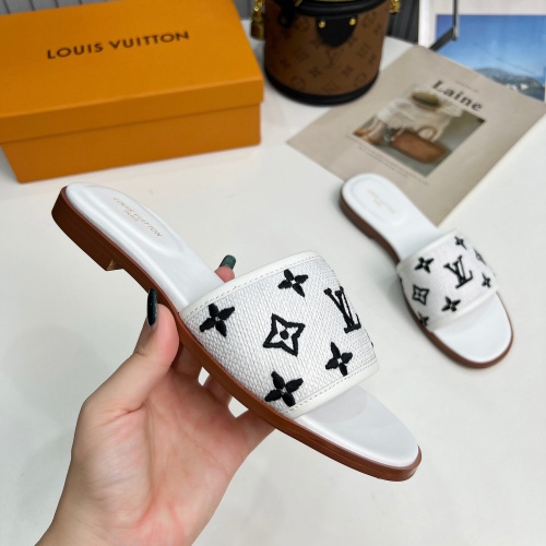 Replica Louis Vuitton Slippers For Women #1198507 $85.00 USD for Wholesale