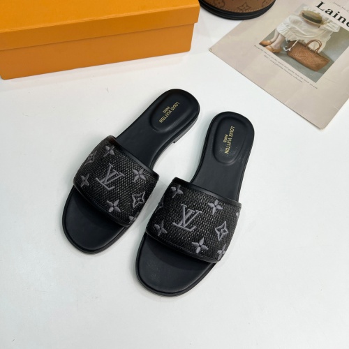 Louis Vuitton Slippers For Women #1198509 $85.00 USD, Wholesale Replica Louis Vuitton Slippers