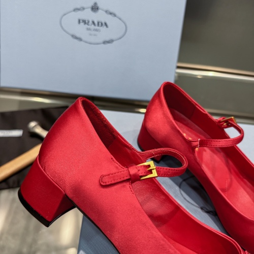 Replica Prada High-heeled Shoes For Women #1198522 $102.00 USD for Wholesale