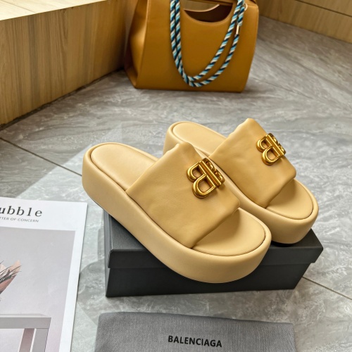 Replica Balenciaga Slippers For Women #1198556 $88.00 USD for Wholesale