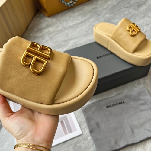 Replica Balenciaga Slippers For Women #1198556 $88.00 USD for Wholesale