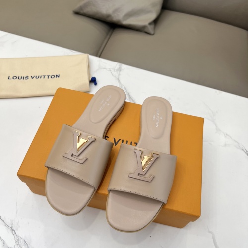 Replica Louis Vuitton Slippers For Women #1198563 $85.00 USD for Wholesale