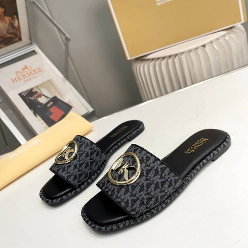 Michael Kors Slippers For Women #1198620 $76.00 USD, Wholesale Replica Michael Kors Slippers