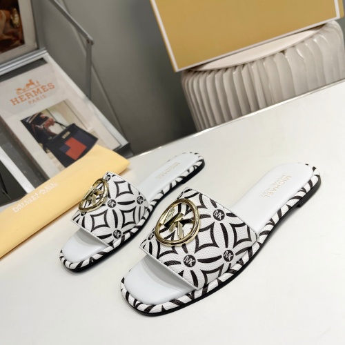 Michael Kors Slippers For Women #1198621 $76.00 USD, Wholesale Replica Michael Kors Slippers