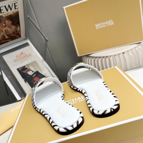 Replica Michael Kors Slippers For Women #1198621 $76.00 USD for Wholesale