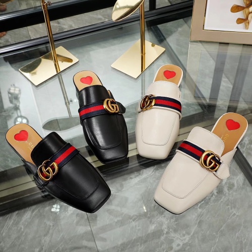 Replica Gucci Slippers For Women #1198749 $88.00 USD for Wholesale