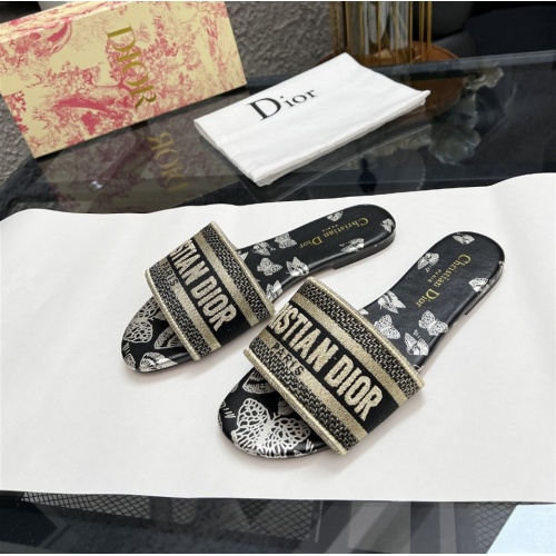 Christian Dior Slippers For Women #1198751 $72.00 USD, Wholesale Replica Christian Dior Slippers