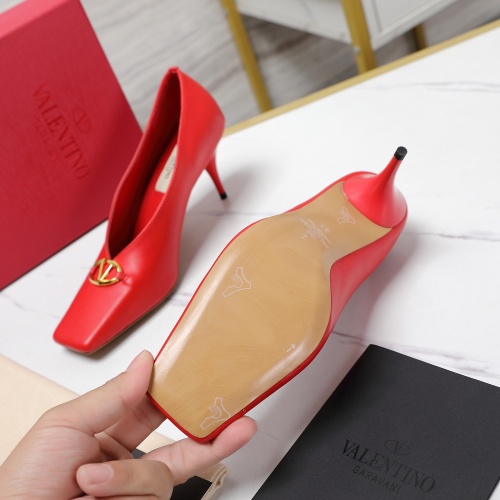 Replica Valentino High-Heeled Shoes For Women #1198799 $118.00 USD for Wholesale