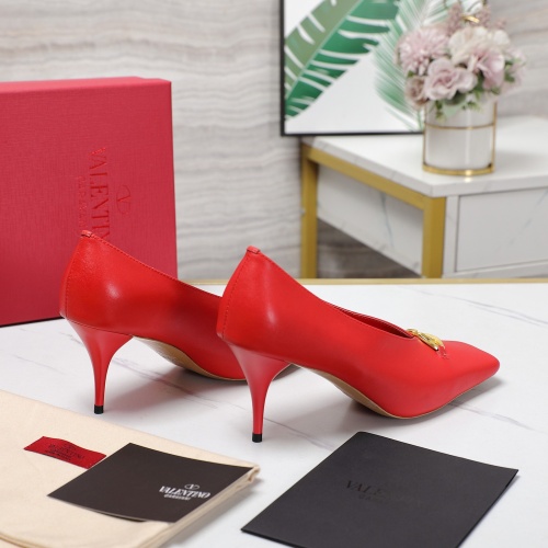 Replica Valentino High-Heeled Shoes For Women #1198799 $118.00 USD for Wholesale