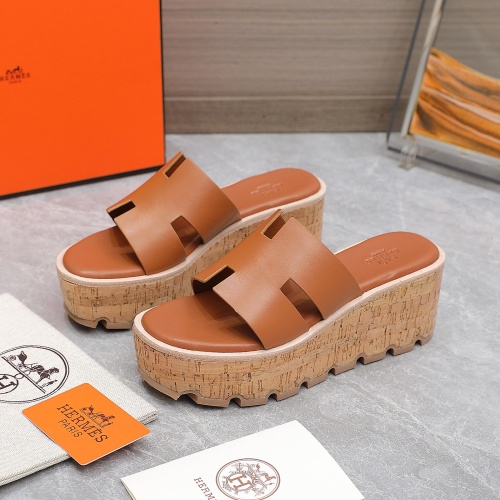 Hermes Slippers For Women #1198803 $102.00 USD, Wholesale Replica Hermes Slippers