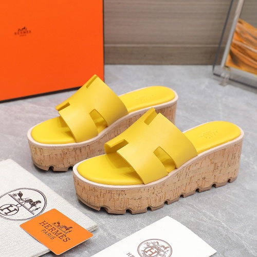 Hermes Slippers For Women #1198804 $102.00 USD, Wholesale Replica Hermes Slippers