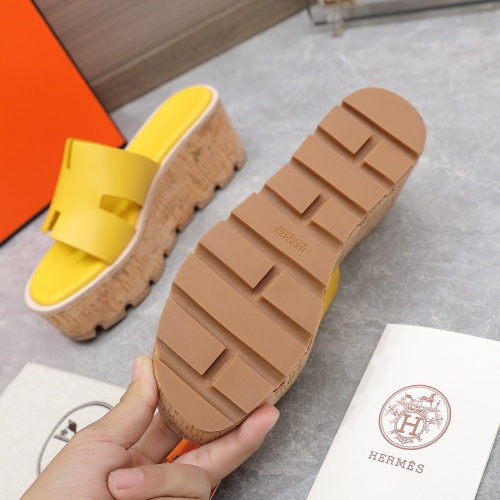 Replica Hermes Slippers For Women #1198804 $102.00 USD for Wholesale