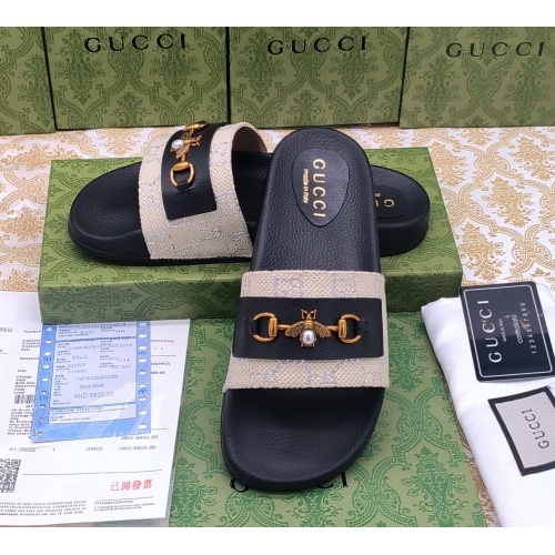 Replica Gucci Slippers For Women #1198816 $52.00 USD for Wholesale