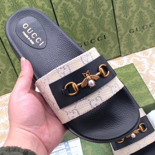 Replica Gucci Slippers For Women #1198816 $52.00 USD for Wholesale