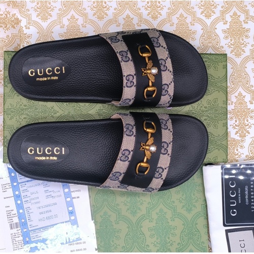 Replica Gucci Slippers For Women #1198822 $52.00 USD for Wholesale