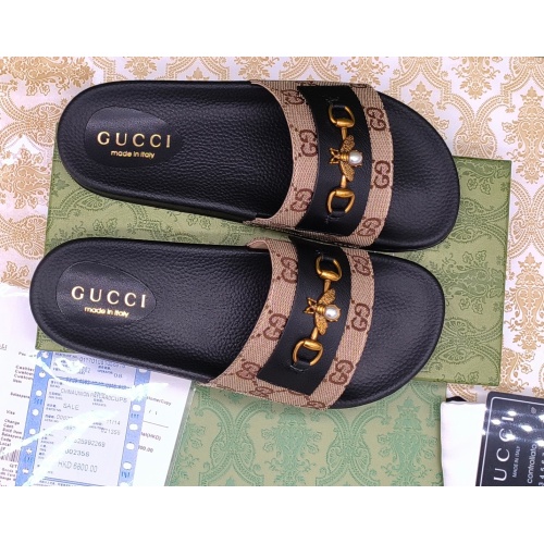 Replica Gucci Slippers For Women #1198832 $52.00 USD for Wholesale