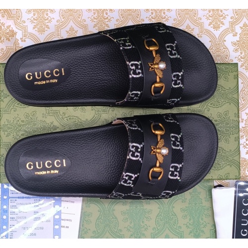 Replica Gucci Slippers For Women #1198834 $52.00 USD for Wholesale