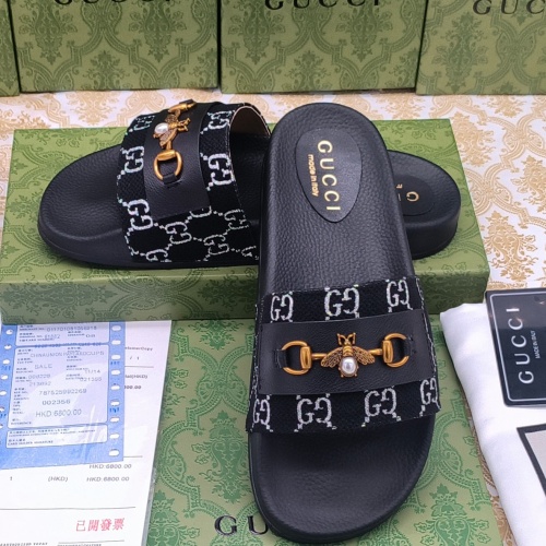 Replica Gucci Slippers For Women #1198834 $52.00 USD for Wholesale