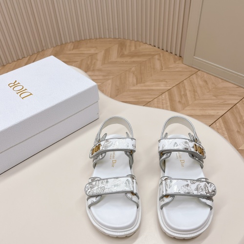 Replica Christian Dior Sandal For Women #1198945 $98.00 USD for Wholesale