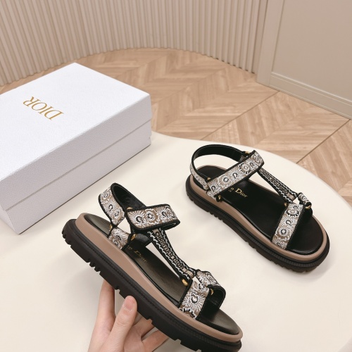 Replica Christian Dior Sandal For Women #1198962 $102.00 USD for Wholesale