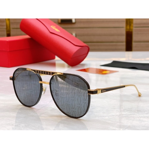 Cartier AAA Quality Sunglassess #1199197 $60.00 USD, Wholesale Replica Cartier AAA Quality Sunglassess