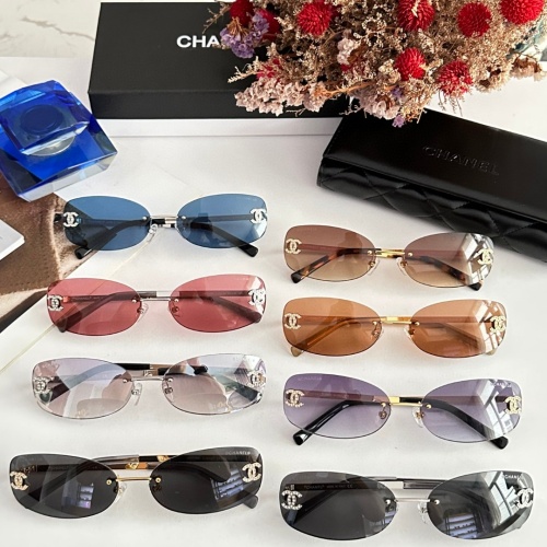 Replica Chanel AAA Quality Sunglasses #1199263 $48.00 USD for Wholesale