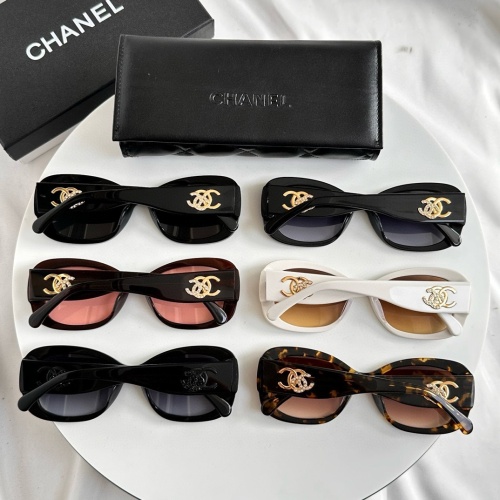 Replica Chanel AAA Quality Sunglasses #1199299 $52.00 USD for Wholesale