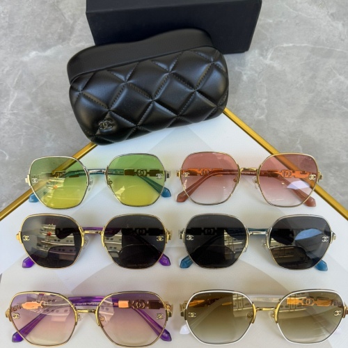 Replica Chanel AAA Quality Sunglasses #1199526 $60.00 USD for Wholesale