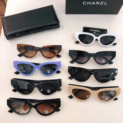 Replica Chanel AAA Quality Sunglasses #1199557 $60.00 USD for Wholesale