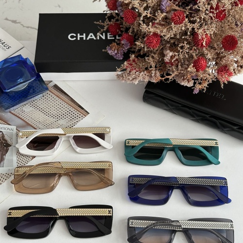 Replica Chanel AAA Quality Sunglasses #1199575 $60.00 USD for Wholesale