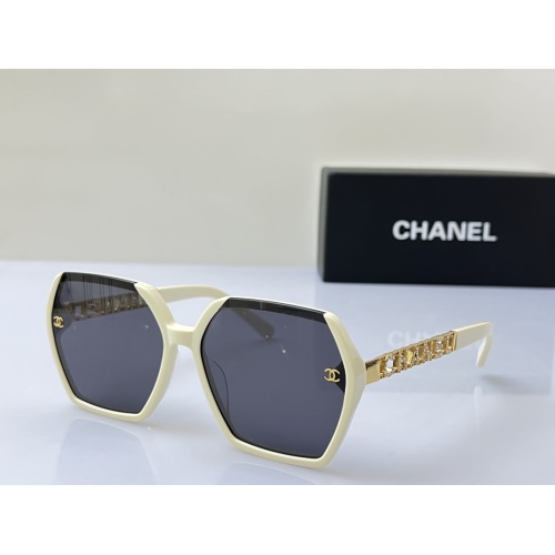 Chanel AAA Quality Sunglasses #1199585 $64.00 USD, Wholesale Replica Chanel AAA Quality Sunglasses