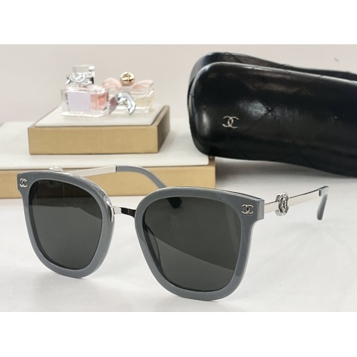 Chanel AAA Quality Sunglasses #1199598 $64.00 USD, Wholesale Replica Chanel AAA Quality Sunglasses