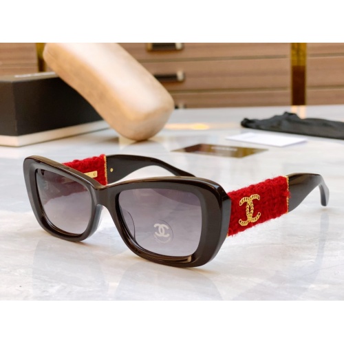 Chanel AAA Quality Sunglasses #1199639 $68.00 USD, Wholesale Replica Chanel AAA Quality Sunglasses