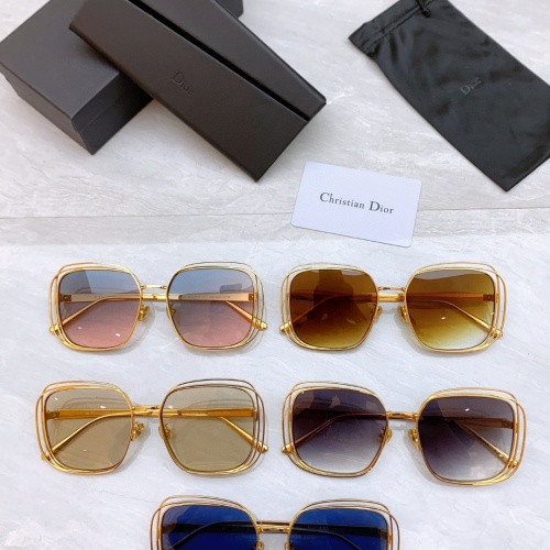 Replica Christian Dior AAA Quality Sunglasses #1199731 $52.00 USD for Wholesale