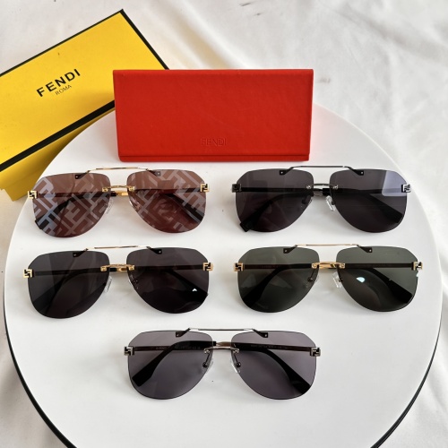 Replica Fendi AAA Quality Sunglasses #1200114 $68.00 USD for Wholesale