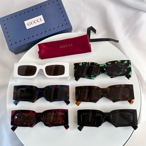 Replica Gucci AAA Quality Sunglasses #1200174 $48.00 USD for Wholesale