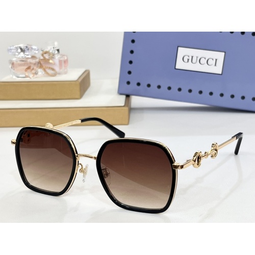 Gucci AAA Quality Sunglasses #1200198 $60.00 USD, Wholesale Replica Gucci AAA Quality Sunglasses